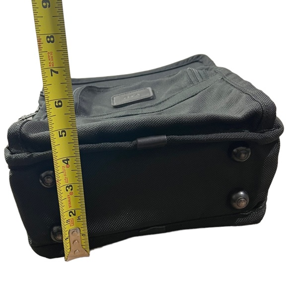 TUMI Nylon Leather Trim Messenger Bag - Picture 11 of 13